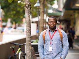 Oluwatoba from Nigeria, studying a Master of Information Technology at Charles Sturt University Study Centre, Brisbane