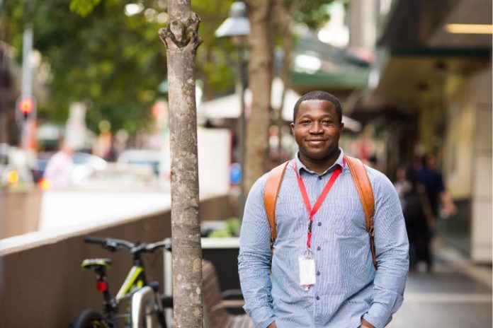 Oluwatoba from Nigeria, studying a Master of Information Technology at Charles Sturt University Study Centre, Brisbane
